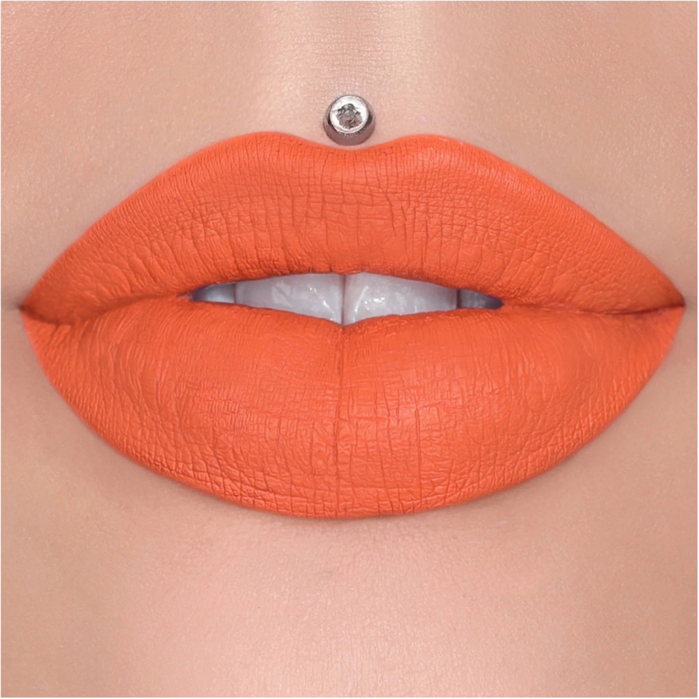 NEW Jeffree Star Cosmetics Velour Liquid Lipstick Tangerine Queen Orange Matte